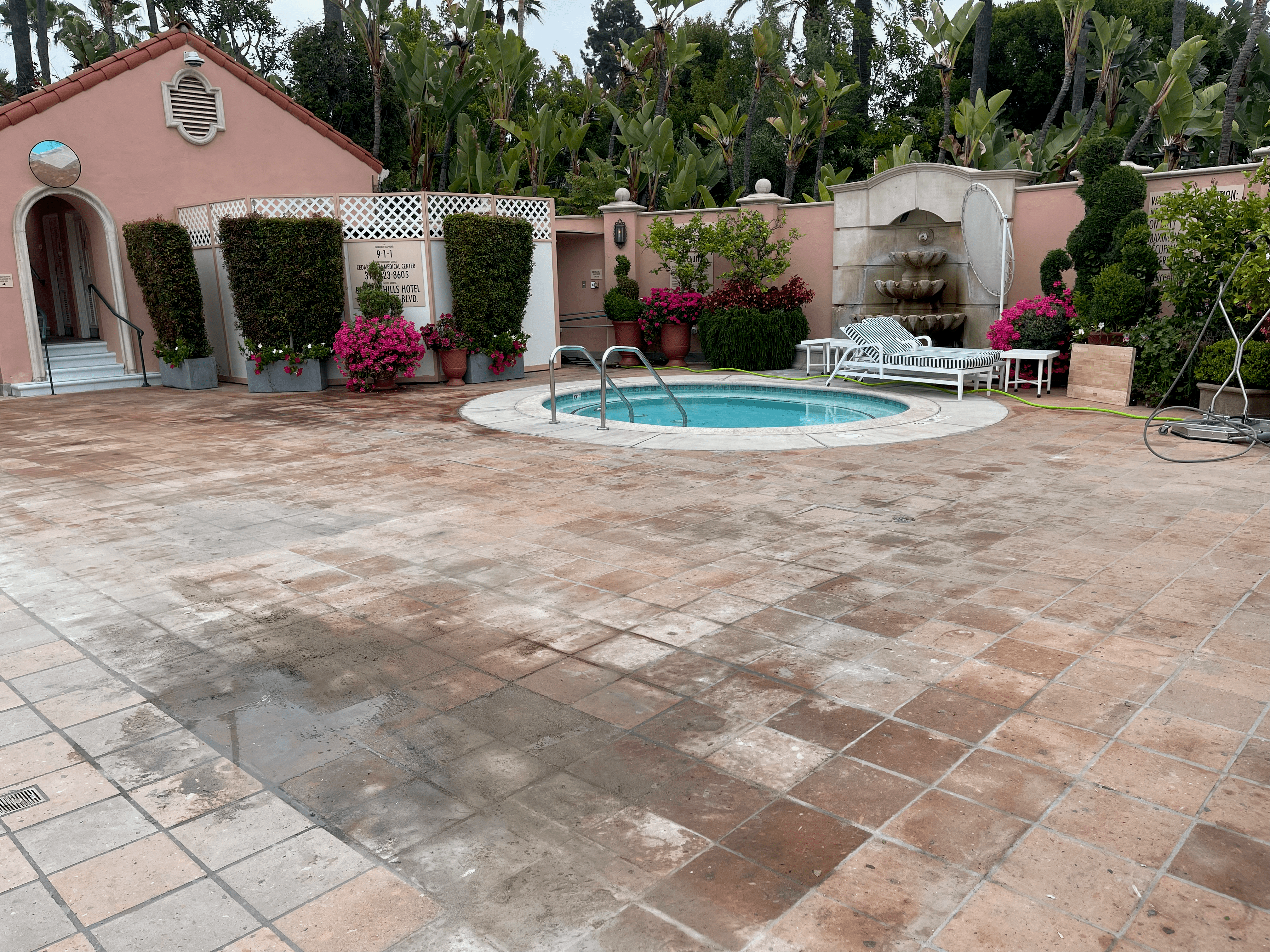 garden tiles Cleaning Rancho Cucamonga
