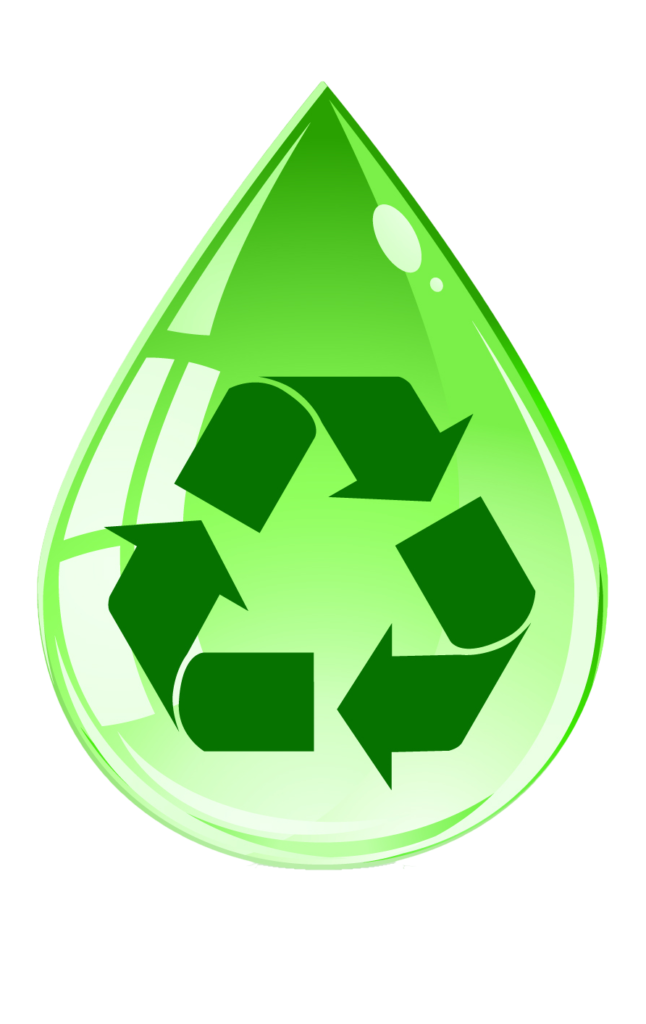 Recycled Water Drop icon CleanVision